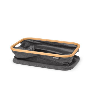 Brabantia Wäschekorb – faltbar – 40 l – Pfefferschwarz