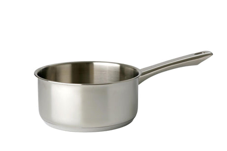 Eurocuisine Kochtopf 16 cm Edelstahl mit Stahlgriff 1,4 Liter