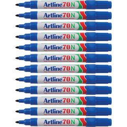 Permanent marker artline 70 ultra 1,5mm blauw rond milieuvriendelijk