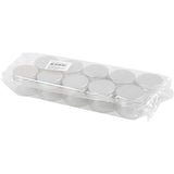 Creativ Firmenglas mit Schraubverschluss, H: 35 mm, T 40 mm, 35 ml, 10 Stück 1 Box