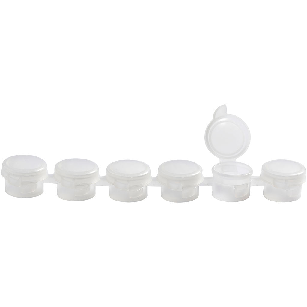 Creativ Company Streifenfarbtöpfe, 20x6 Stück, 1 Box