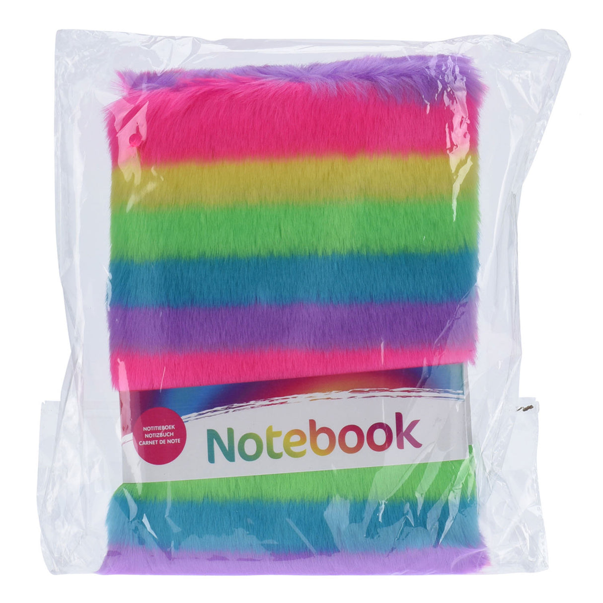 Notebook Rainbow plyš