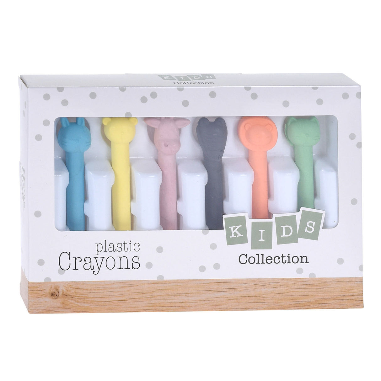 Crayons de cire Animaux, 6e.