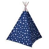 Tipi Tent Blue con estrellas