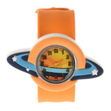 Klaparmband horloge space
