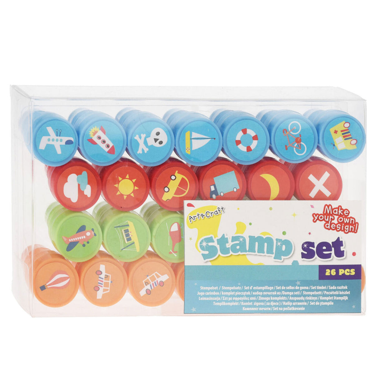 Stamp Set Figuren, 26dlg.