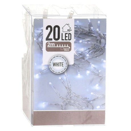 Weiße LED-Beleuchtung, 20 Lichter