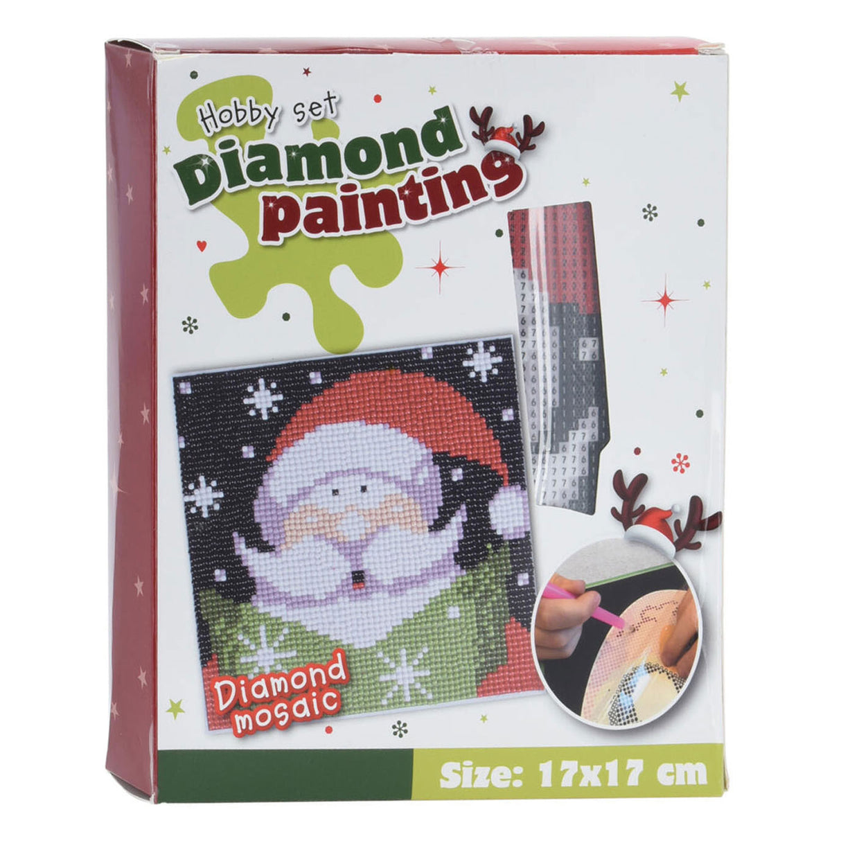 Set di pittura di diamanti Natale