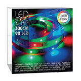 - Strip à LED 3 m caoutchouc 90 pièces