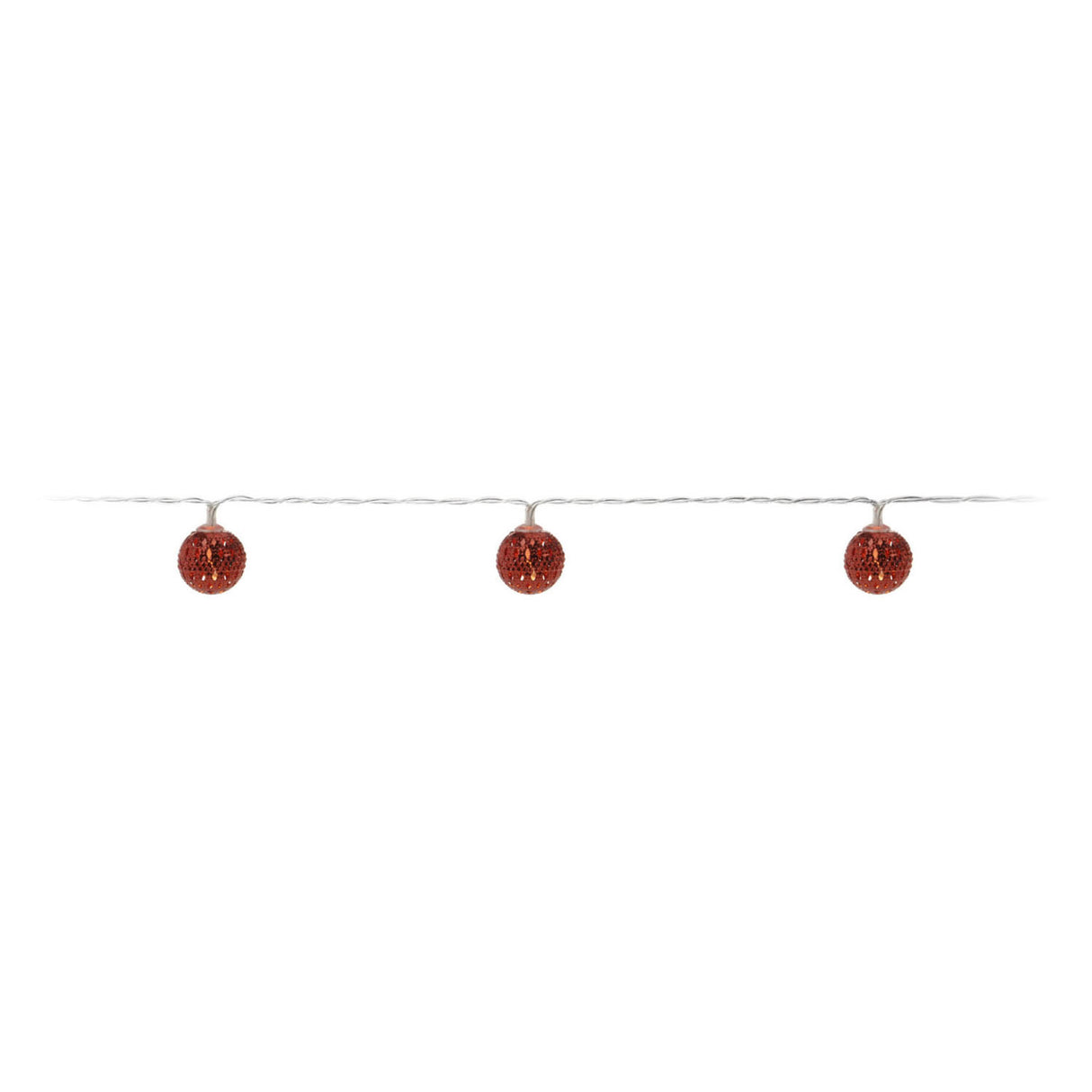 LED-Lichterkette mit Metalllichtern