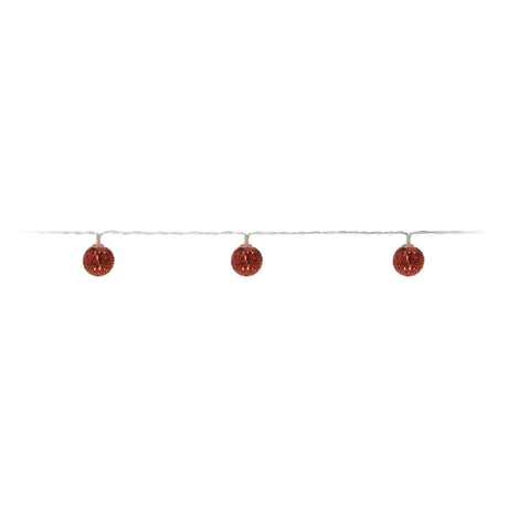 LED-Lichterkette mit Metalllichtern