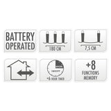 S.I.A. LED -belysning 24 varm vit, 180 cm