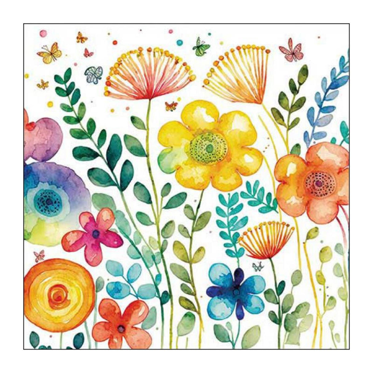 Ambiente Serviette 33 leuchtendes Frühlingsweiß