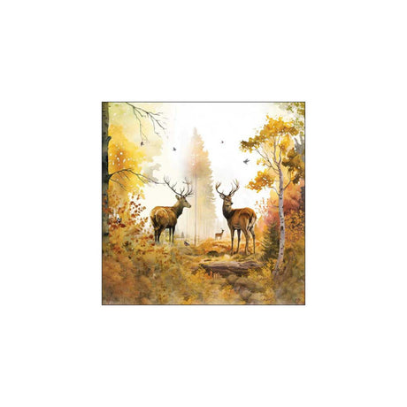 Ambiente Servietten 33cm Herbstwald FSC Mix