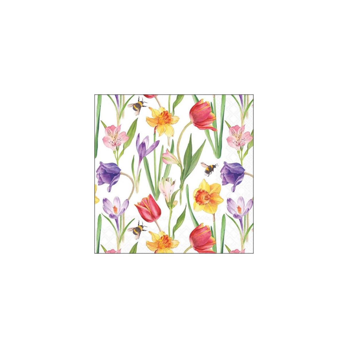 Ambiente servetten 33cm flowers in spring