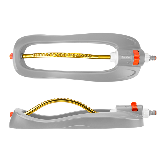 Bradas slinger compact aluminium arm wit line