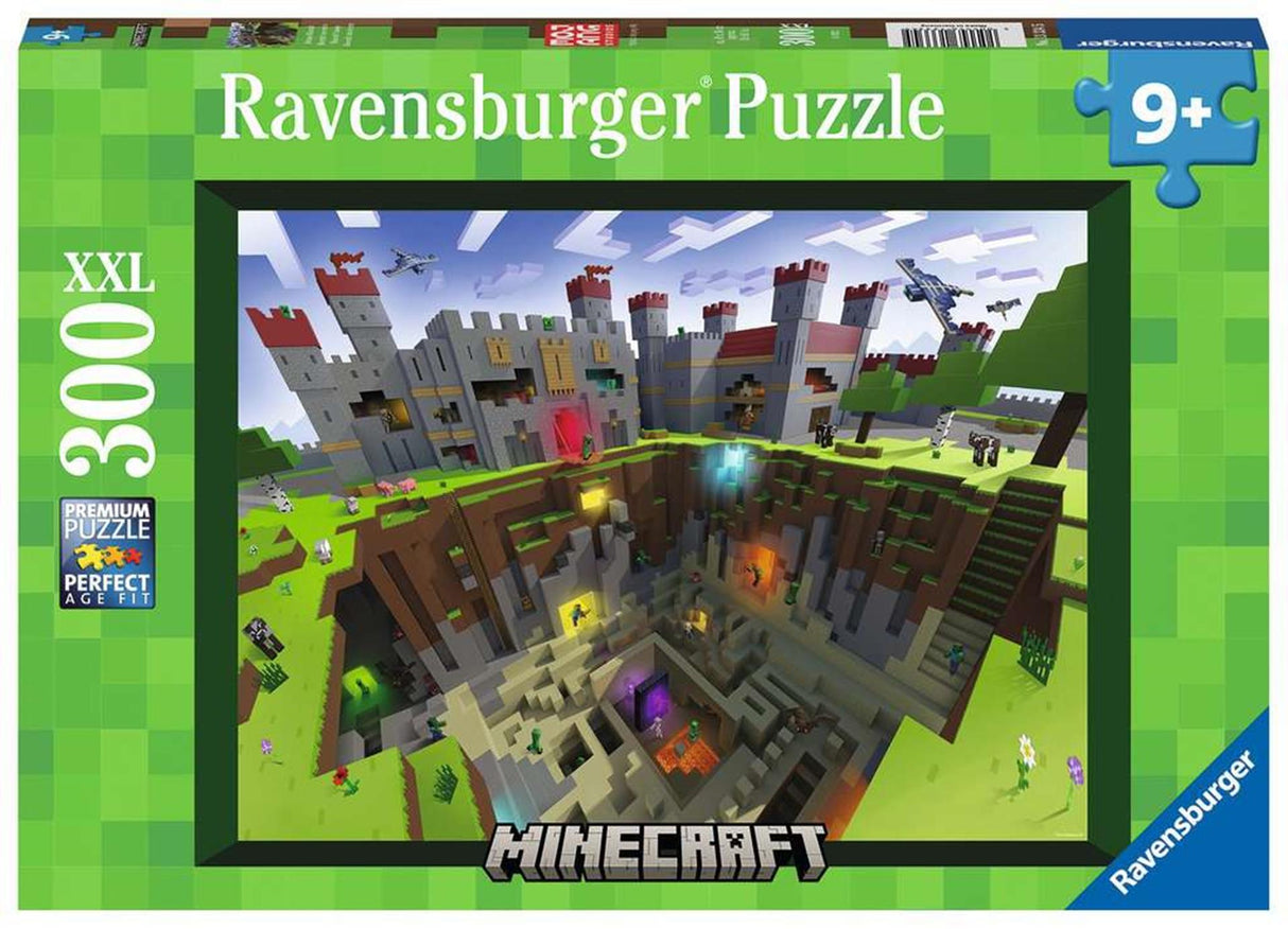 Ravensburger Puzzle Minecraft Cutaway - Puzzle - 300 XXL-Teile
