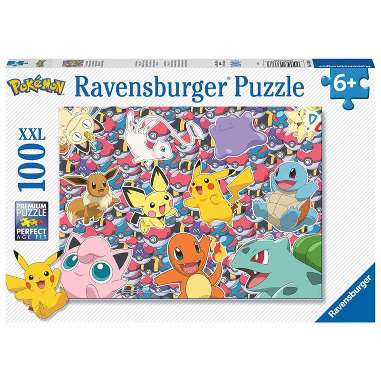 Ravensburger Puzzle Pokémon 100 XL Stk