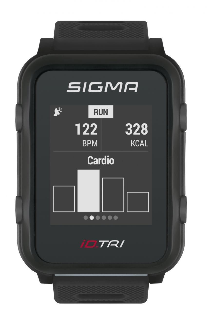 Sportuhr Sigma iD.TRI Black Basic