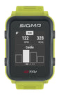 Sigma id.tri neon green basic zs harts gps aktiv+ble+sensor set