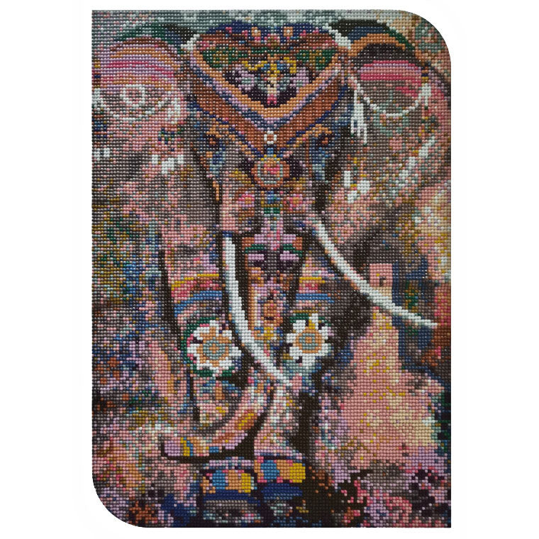 Peinture de diamant ensemble Elephant