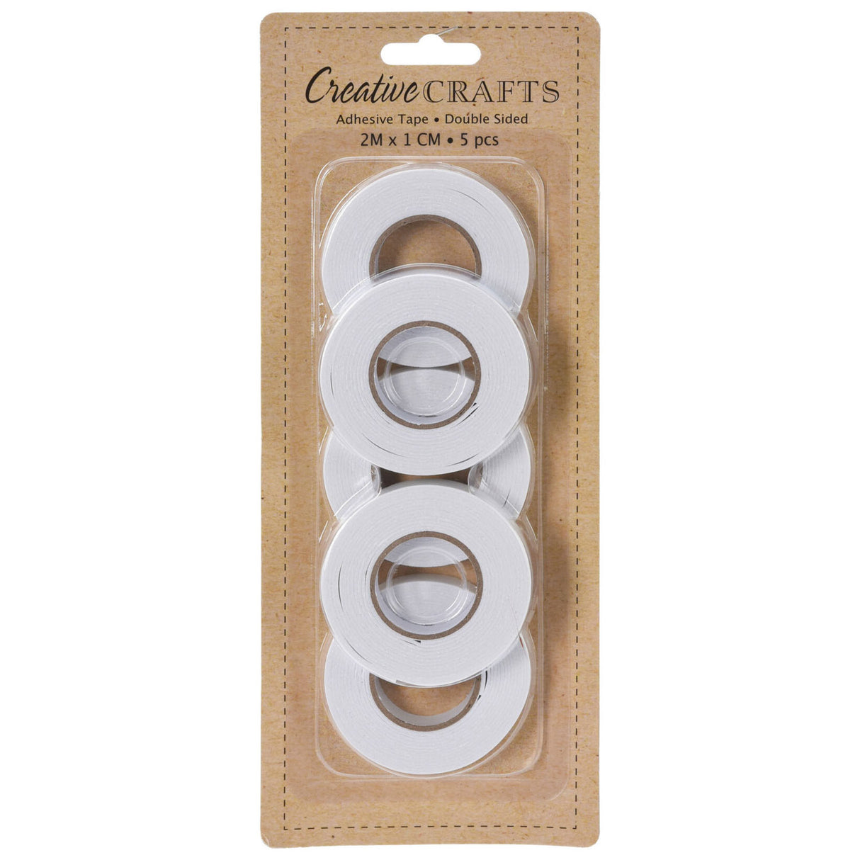 Doppelseitiges Klebeband, 5 Stk.