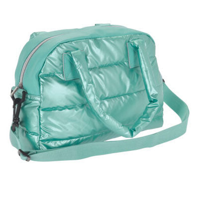 puffer bag lichtblauw