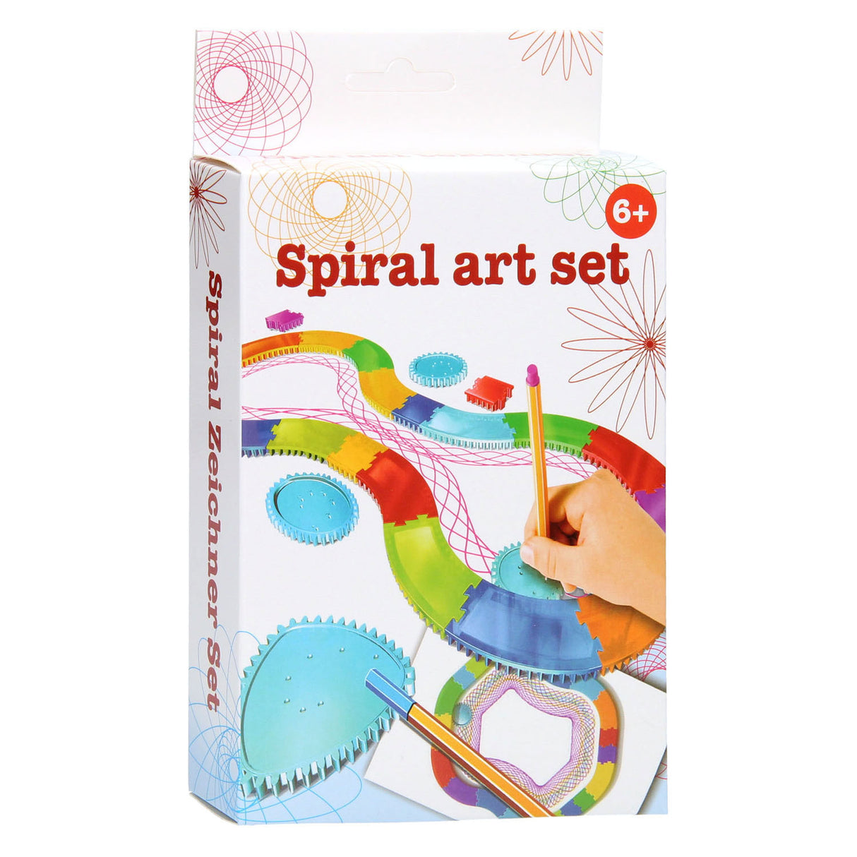 Spiral art sign set