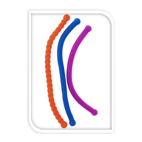 Stretch-Fidget-Nudeln, 3 Stk.