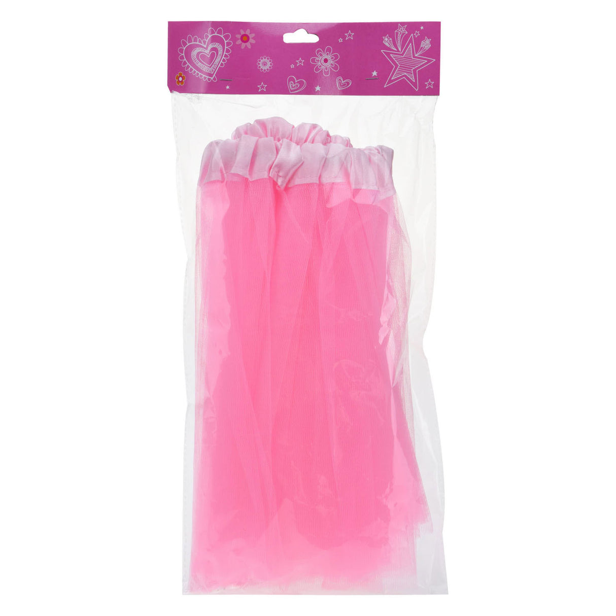 Prinzessin Rock rosa polyester mat elastesche