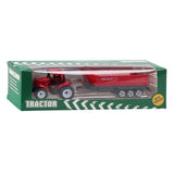 Traktor mit Anhänger, 20,5 cm