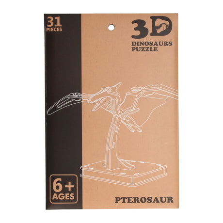 Merchant 3D-Holzpuzzle Dinosaurier