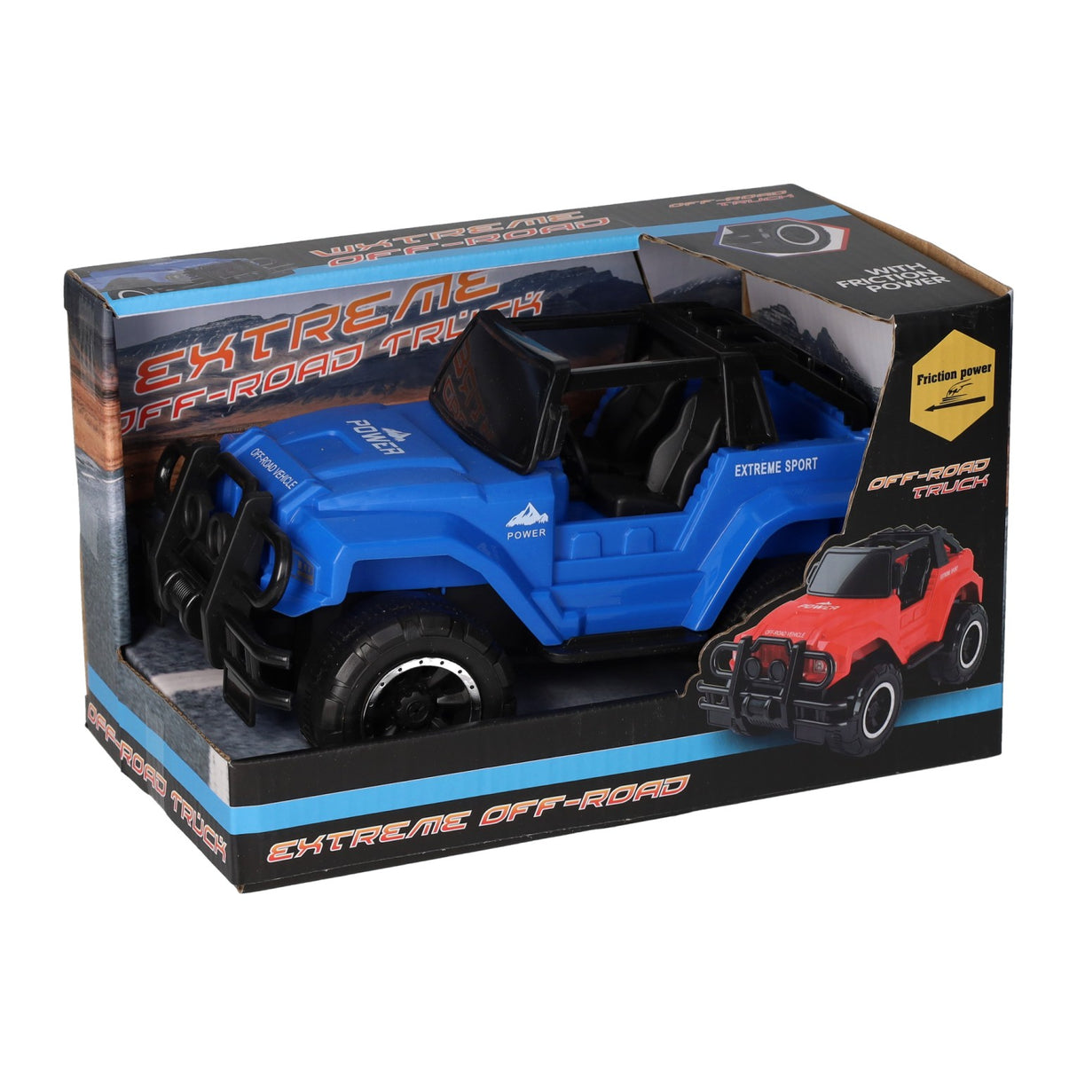 Jeep de friction 4x4 hors de la route, 21 cm