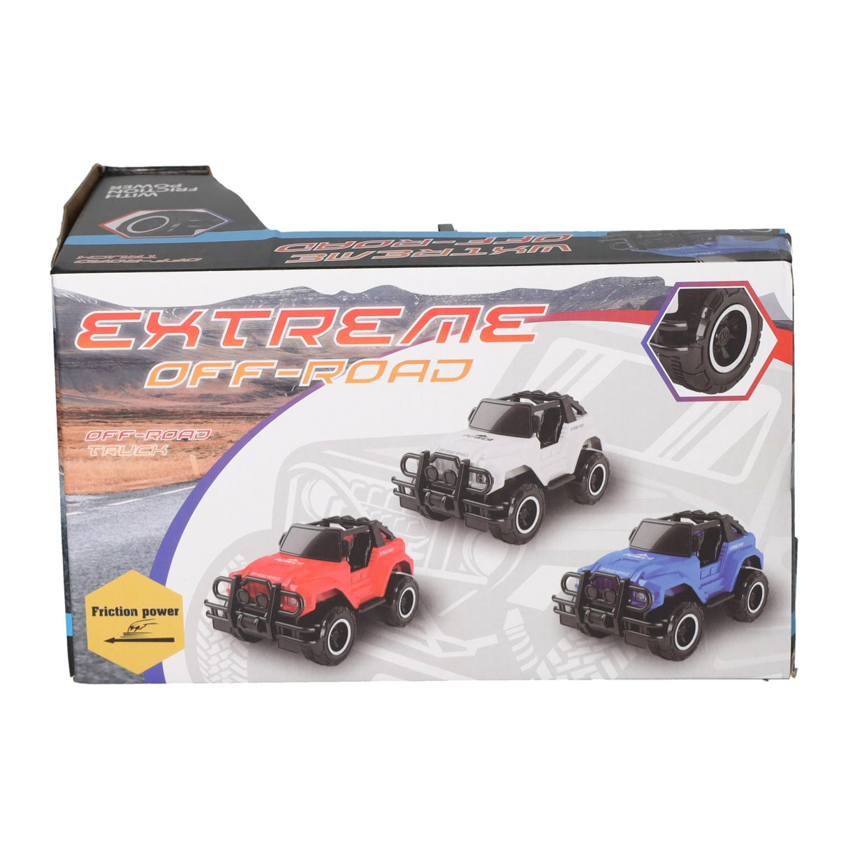 Attrito Jeep 4x4 fuori strada, 21 cm