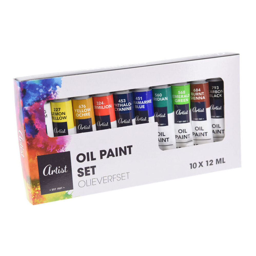 Oil paint, 10x12ml