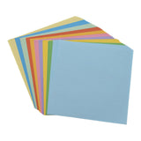 Farbiges Papier, quadratisch, 90 Blatt