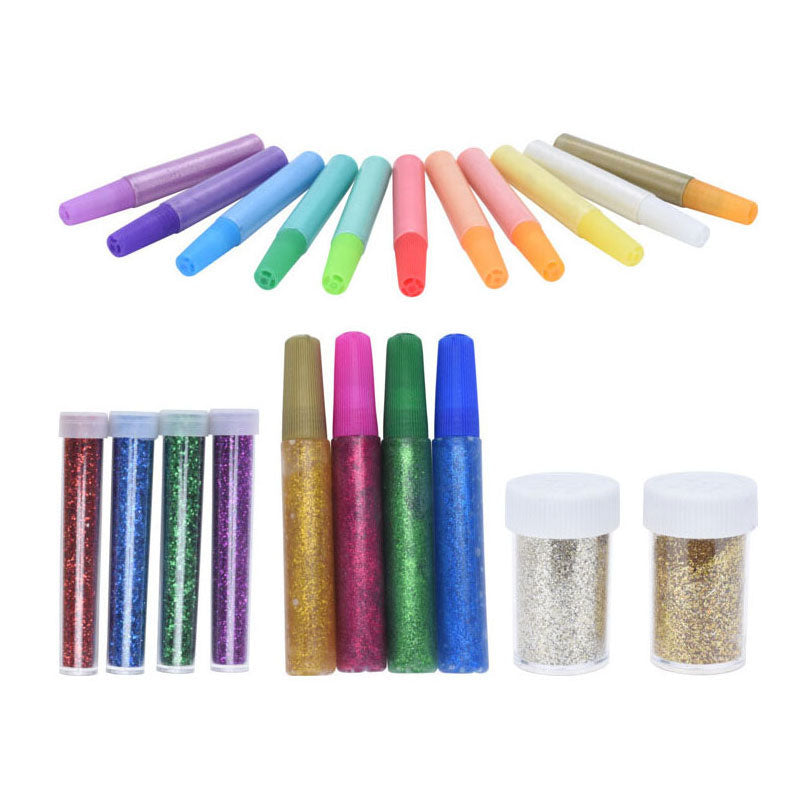 Glitter set za obrti, 21dlg.