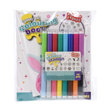 Coloring book with stamp pens, 16st