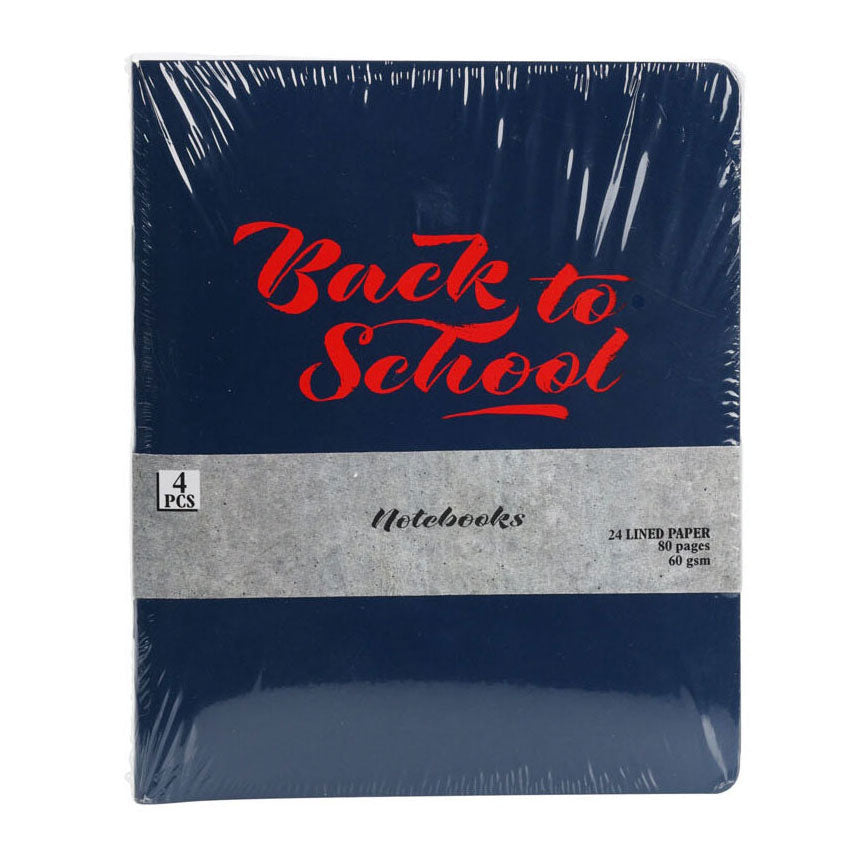 Schulhefte bedruckt, 4-tlg.