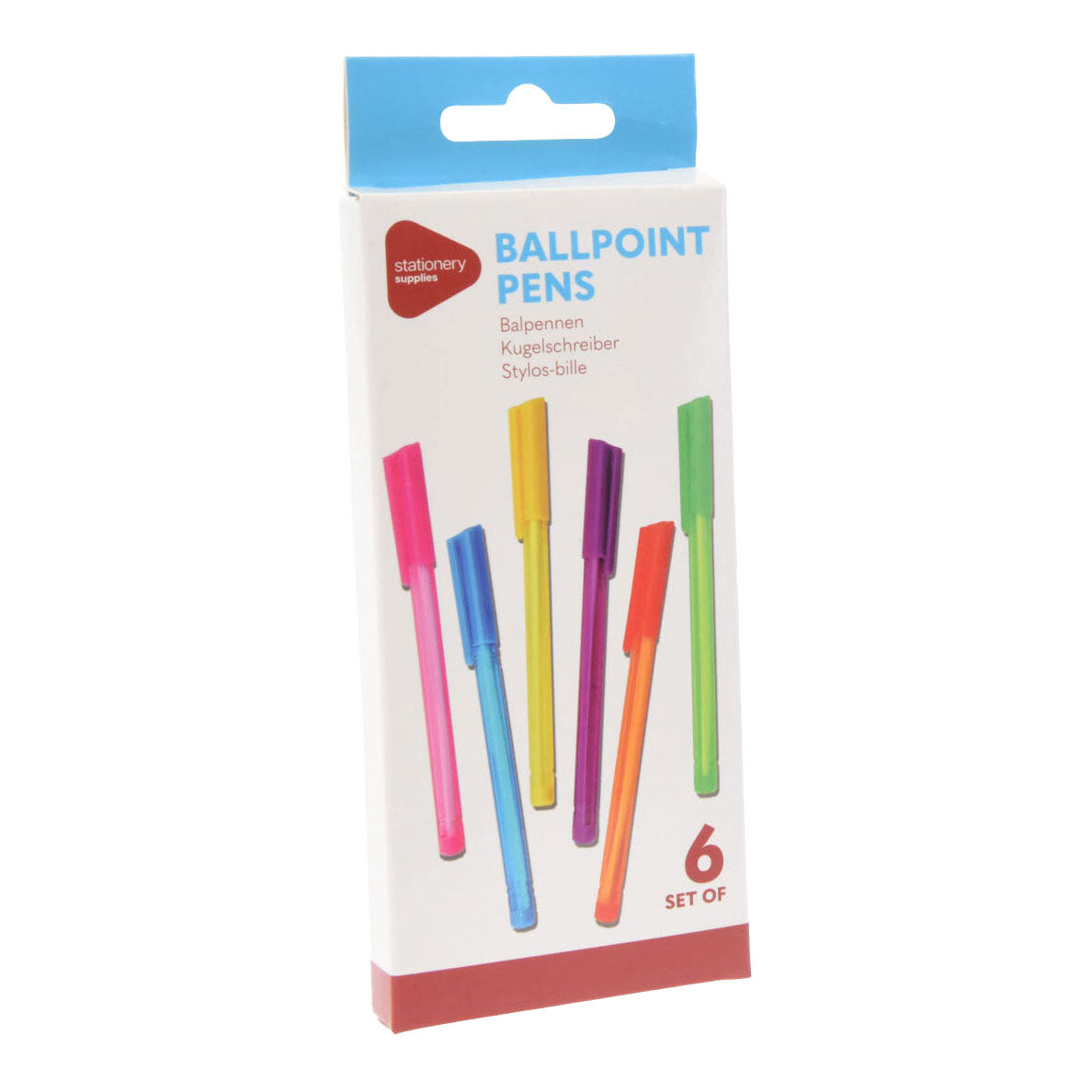 Stylos à bille colorés, 5e.