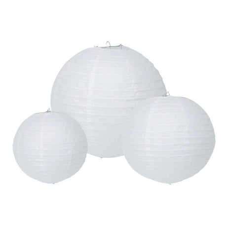 Laternenpapier roségold weiß, 6er-Set