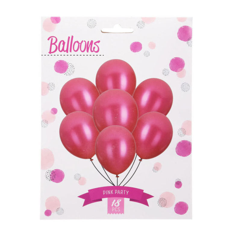 Balloner Pink, 18 ..