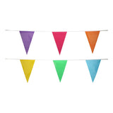 Flag -Linie Multi -Farben mit 20 Flags, 10m