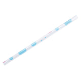 Geschenkpapier blau rosa Punkte, 4mtr.