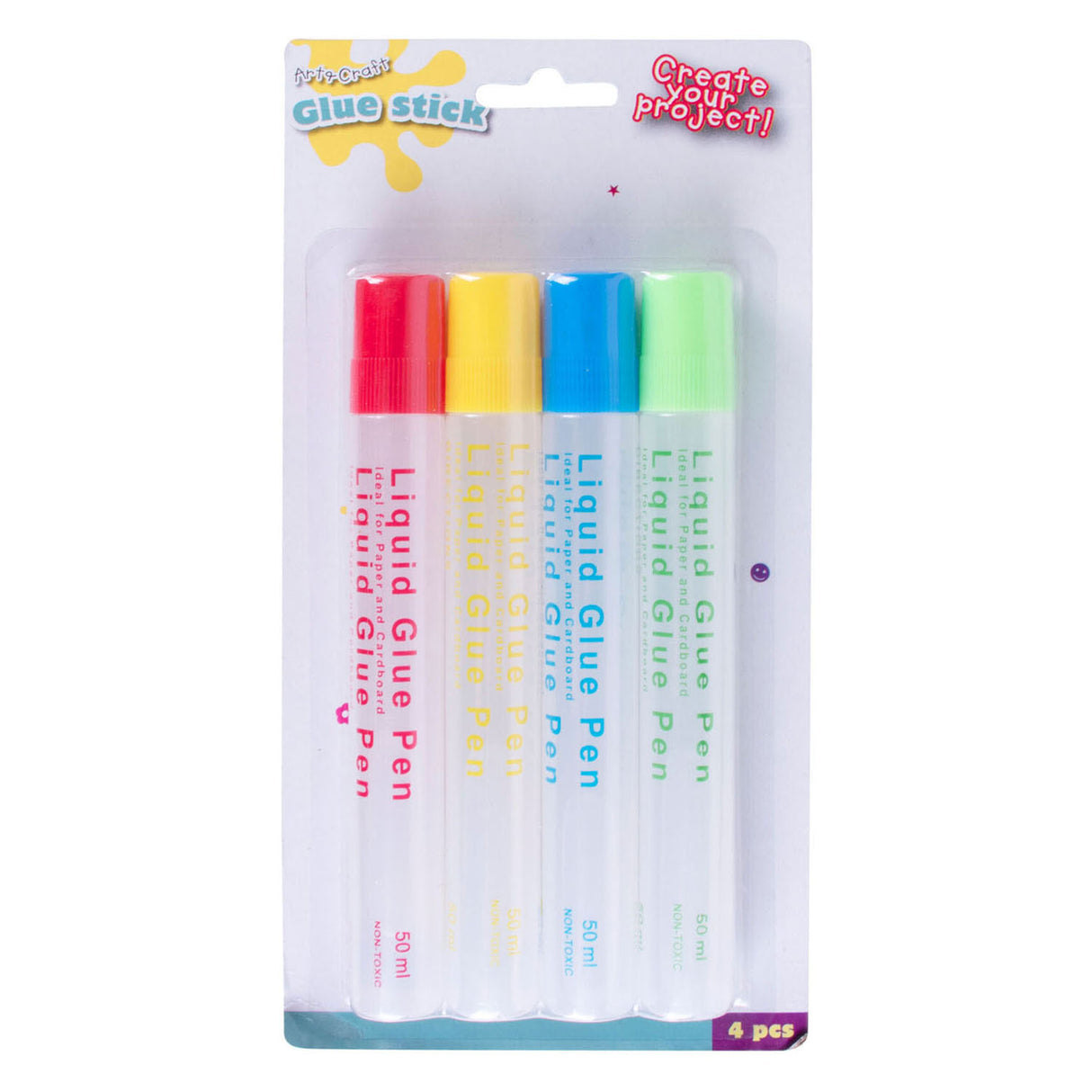 Glue pens Set, 4dlg.