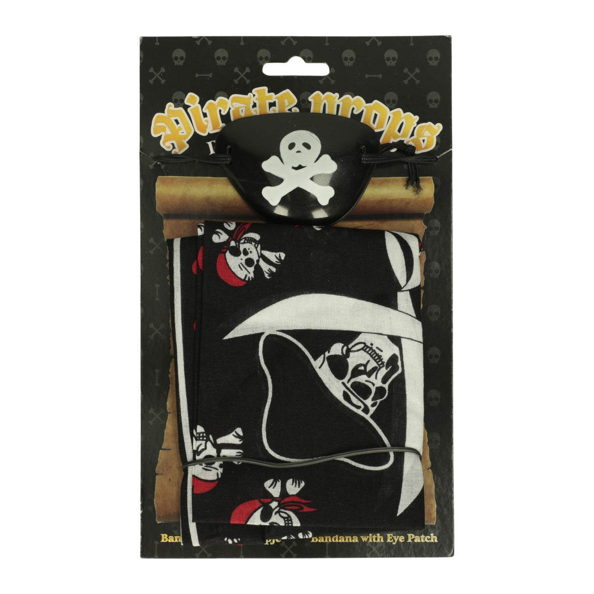 Pirate Bandana avec patch à l'œil