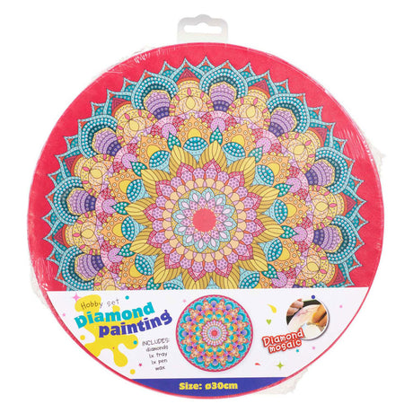 Diamantmalerei-Mandala, 30 cm