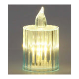 Kerze mit LED, 24 Stk.