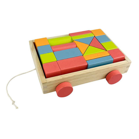 Holzklotzwagen, 20 Stück.