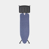 Brabantia Bügelbrett B, 124x38cm Jeansblau